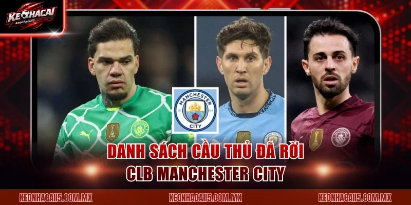 Danh sách cầu thủ đã rời CLB Manchester City