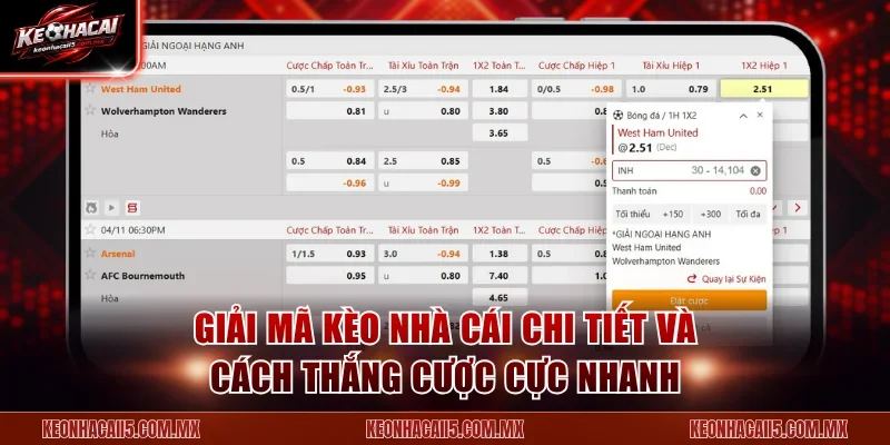 Giải Mã Kèo Nhà Cái
